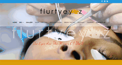 Desktop Screenshot of flurtyeyez.com